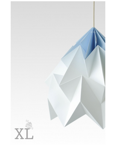 Moth XL Gradient Blue - Hanging lamp Studio Snowpuppe pendant lighting suspended light for kitchen bedroom dining living room