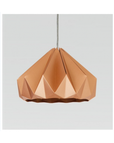 Chestnut Cuivre - Abat-jour en papier lampe design Studio Snowpuppe lampe moderne original