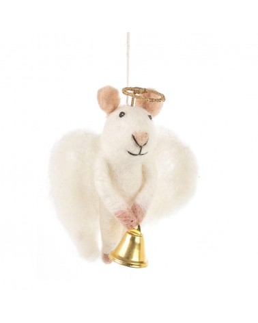 Topo Angelica - Decorazione natale Felt so good Decorazioni natalizie eleganti particolari decoro natale decorazione albero d...