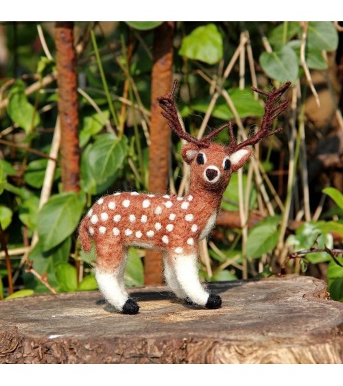 Hirsch - Weihnachtsdeko Felt so good Weihnachtsdekoration kaufen Weihnachtsbaum Deko Ideen 2024 Trend Deko zu weihnachten