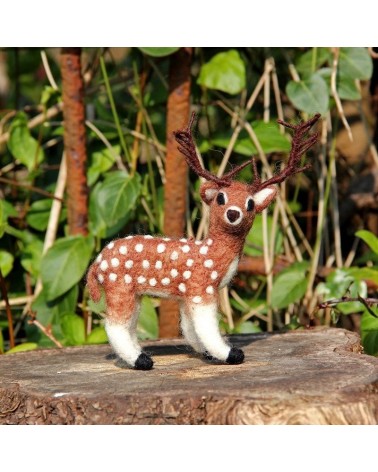 Hirsch - Weihnachtsdeko Felt so good Weihnachtsdekoration kaufen Weihnachtsbaum Deko Ideen 2024 Trend Deko zu weihnachten