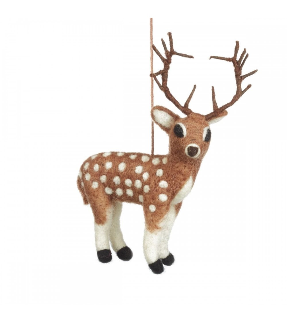 Hirsch - Weihnachtsdeko Felt so good Weihnachtsdekoration kaufen Weihnachtsbaum Deko Ideen 2024 Trend Deko zu weihnachten