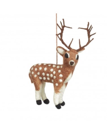 Hirsch - Weihnachtsdeko Felt so good Weihnachtsdekoration kaufen Weihnachtsbaum Deko Ideen 2024 Trend Deko zu weihnachten