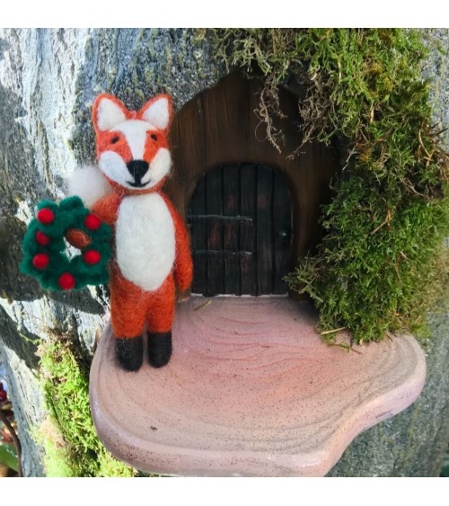Finley, le renard festif - Décoration de Noël Felt so good decoration noel decor déco de noel 2024 maison fait main
