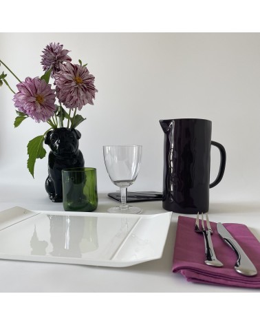 Rectangular plate - Drops & Clasp Serax