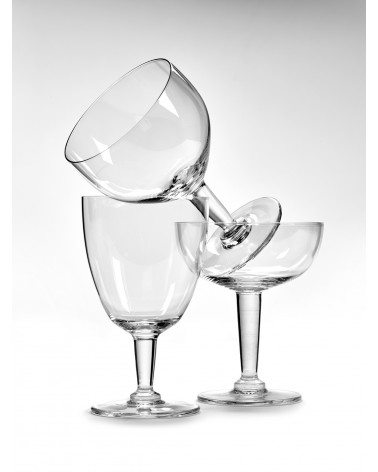 Coffret de 4 verres à vin blanc - Take Time Serax verrerie design original couleur