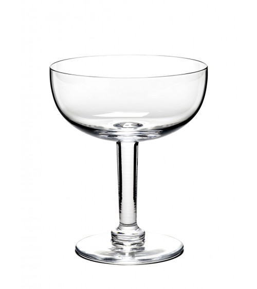 Set of 4 champagne glasses - Take Time Serax Glassware design switzerland original