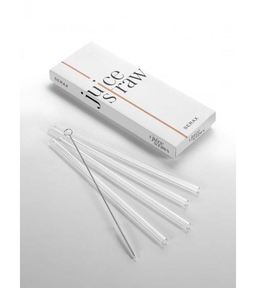 Glass straws Serax Glass straws design switzerland original
