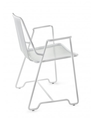 Chair with armrests - Fish & Fish Serax Outdoor furniture design switzerland original