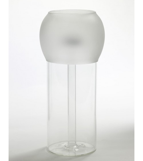 Frost Hurricanes - Glass Candle Holder & Soliflore vase Serax tealight candle house design