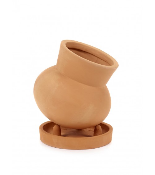 Flower pot - Terracotta by René Barba Serax Flower pots design switzerland original
