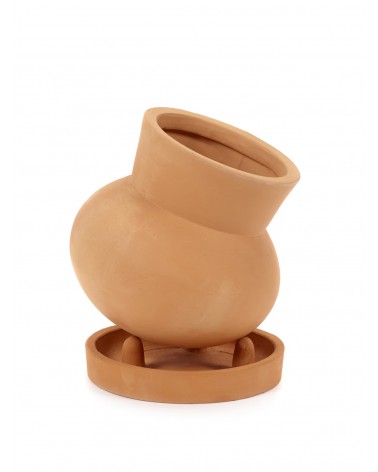 Flower pot - Terracotta by René Barba Serax Flower pots design switzerland original