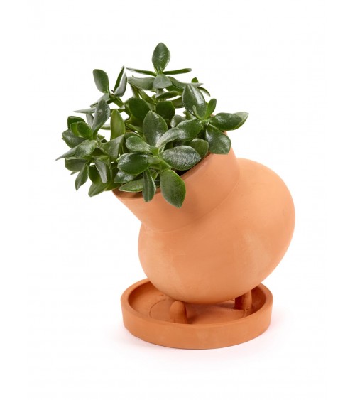 Flower pot - Terracotta by René Barba Serax Flower pots design switzerland original