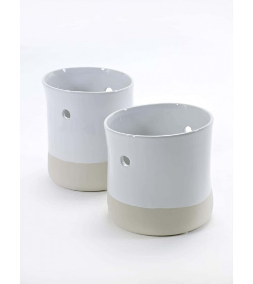 Pot de fleur - Bain Blanche Serax Pots design suisse original