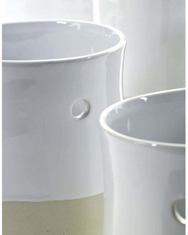 Flower pot - Bain Blanche Serax Flower pots design switzerland original