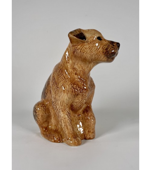 Flower Vase - Border Terrier Quail Ceramics table flower living room vase kitatori switzerland