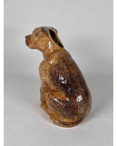 Flower Vase - Border Terrier Quail Ceramics table flower living room vase kitatori switzerland