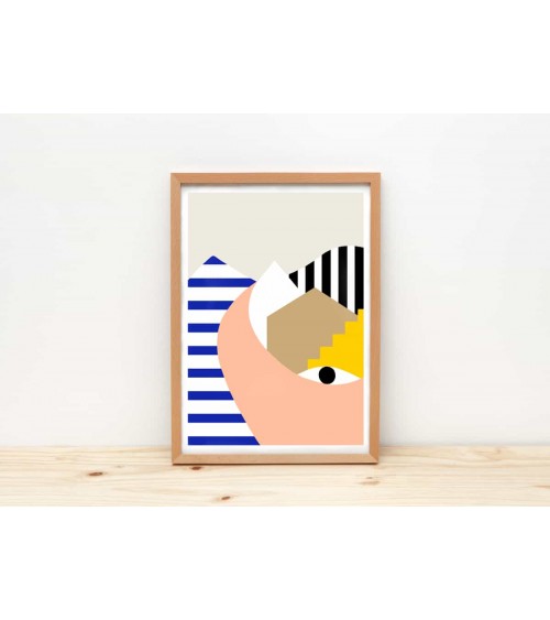 Poster - Eye & City Depeapa Poster design svizzera originale