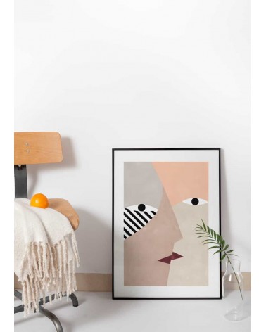 Kuss - Poster Depeapa online bestellen shop store kunstdrucke kaufen wandposter artposter kunstposter cool unique