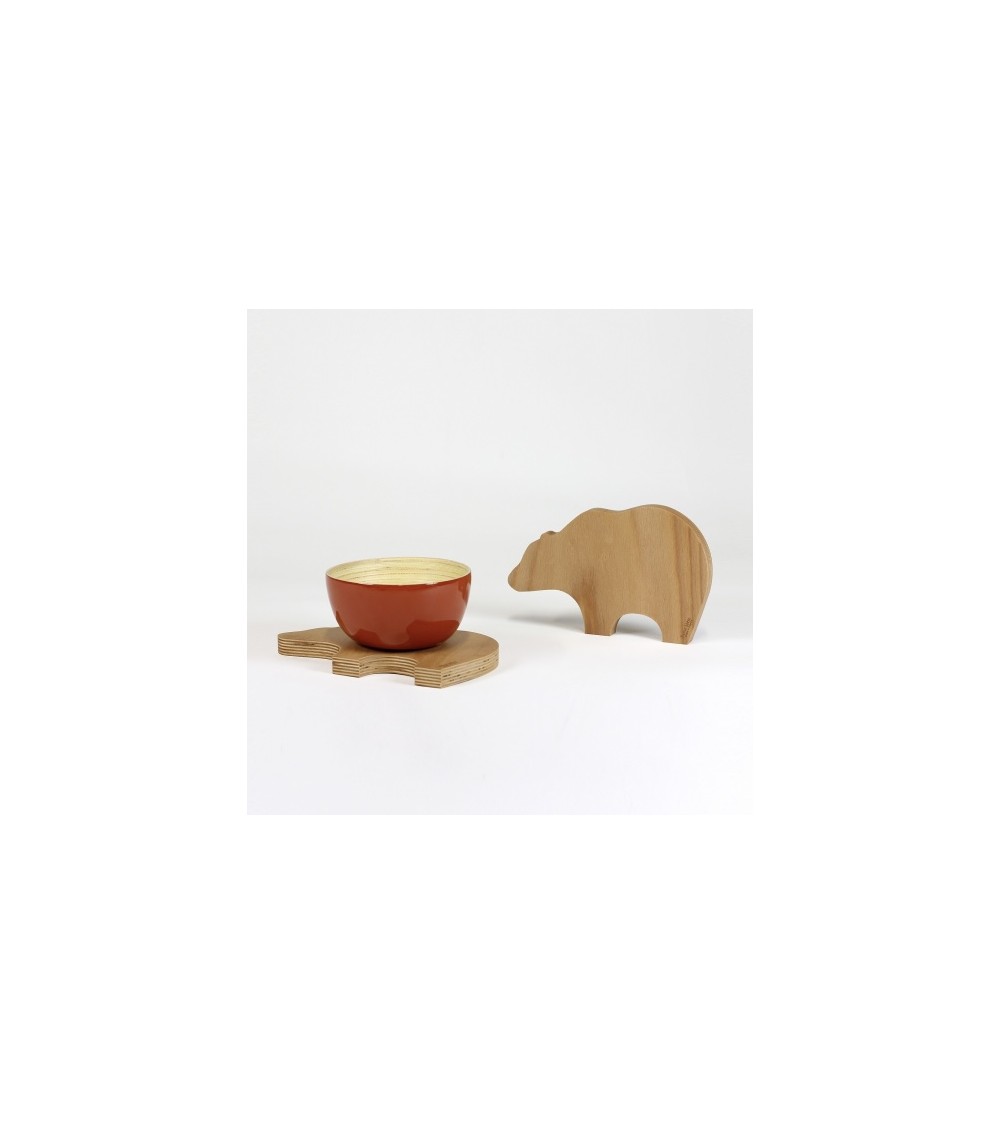Cannelle - Dessous de plat en bois Reine Mère original suisse