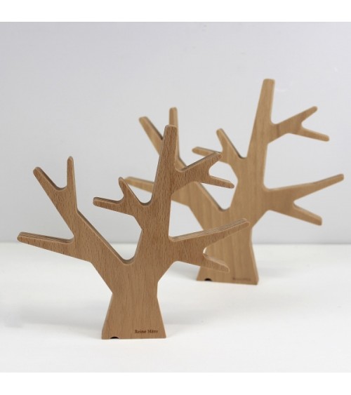 Wooden trivet - The Tree Reine Mère Trivets design switzerland original