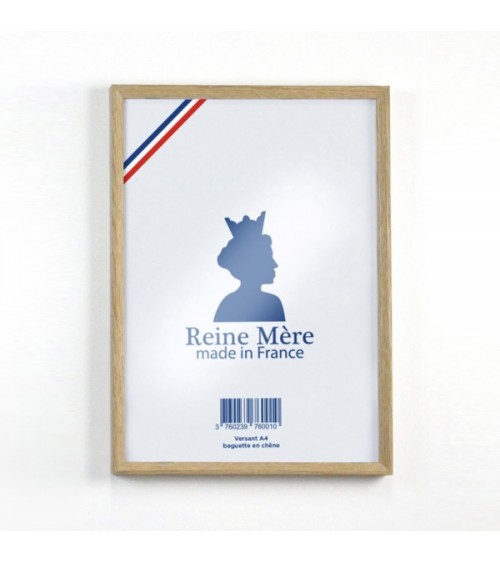 Cadre photo en bois - Versant Reine Mère décoratif salon photo tableau support suspendu poster