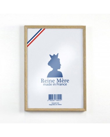Cadre photo en bois - Versant Reine Mère décoratif salon photo tableau support suspendu poster
