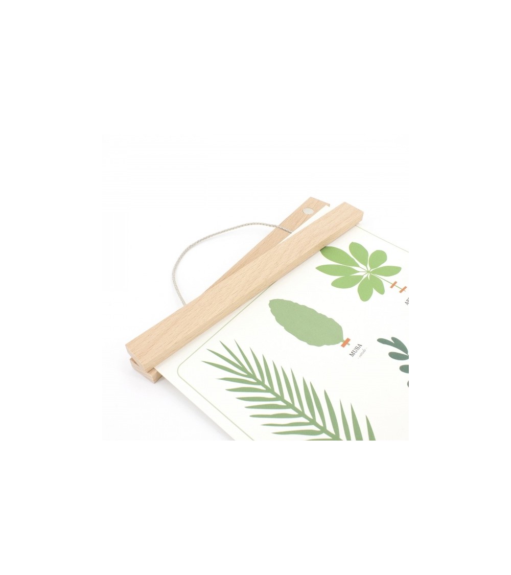 Tasseau - Wooden Magnetic Poster Hanger Reine Mère