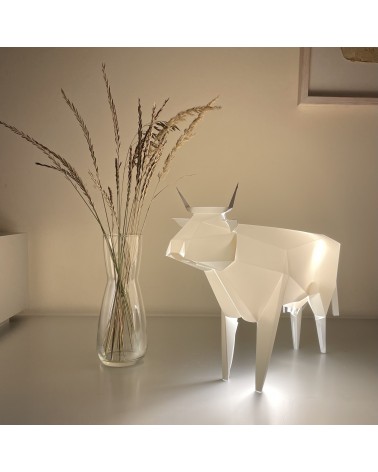 Lampe Kuh - Tierlampe, Tischlampe, Nachttischlampe Plizoo tischleuchte led modern designer kaufen