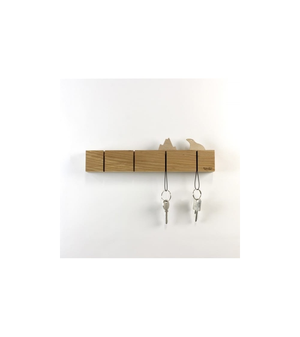 Key holder for wall - Landscape Reine Mère original gift idea switzerland