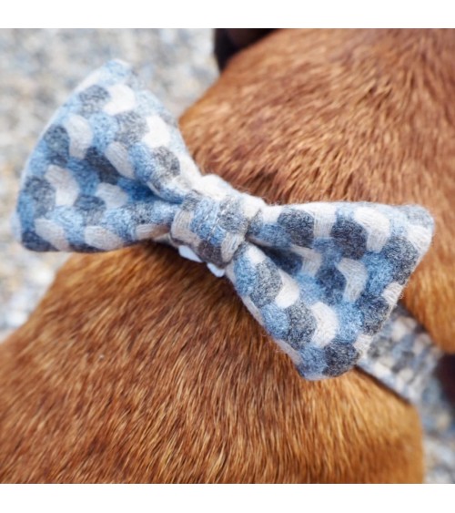 Dog Bowtie - Holborn Taupe Hettie Dog Fashion Accessories design switzerland original