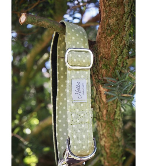 Dog Collar - Green Spot Hettie original gift idea switzerland