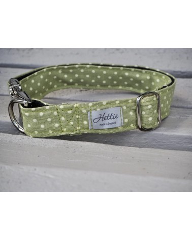 Dog Collar - Green Spot Hettie original gift idea switzerland