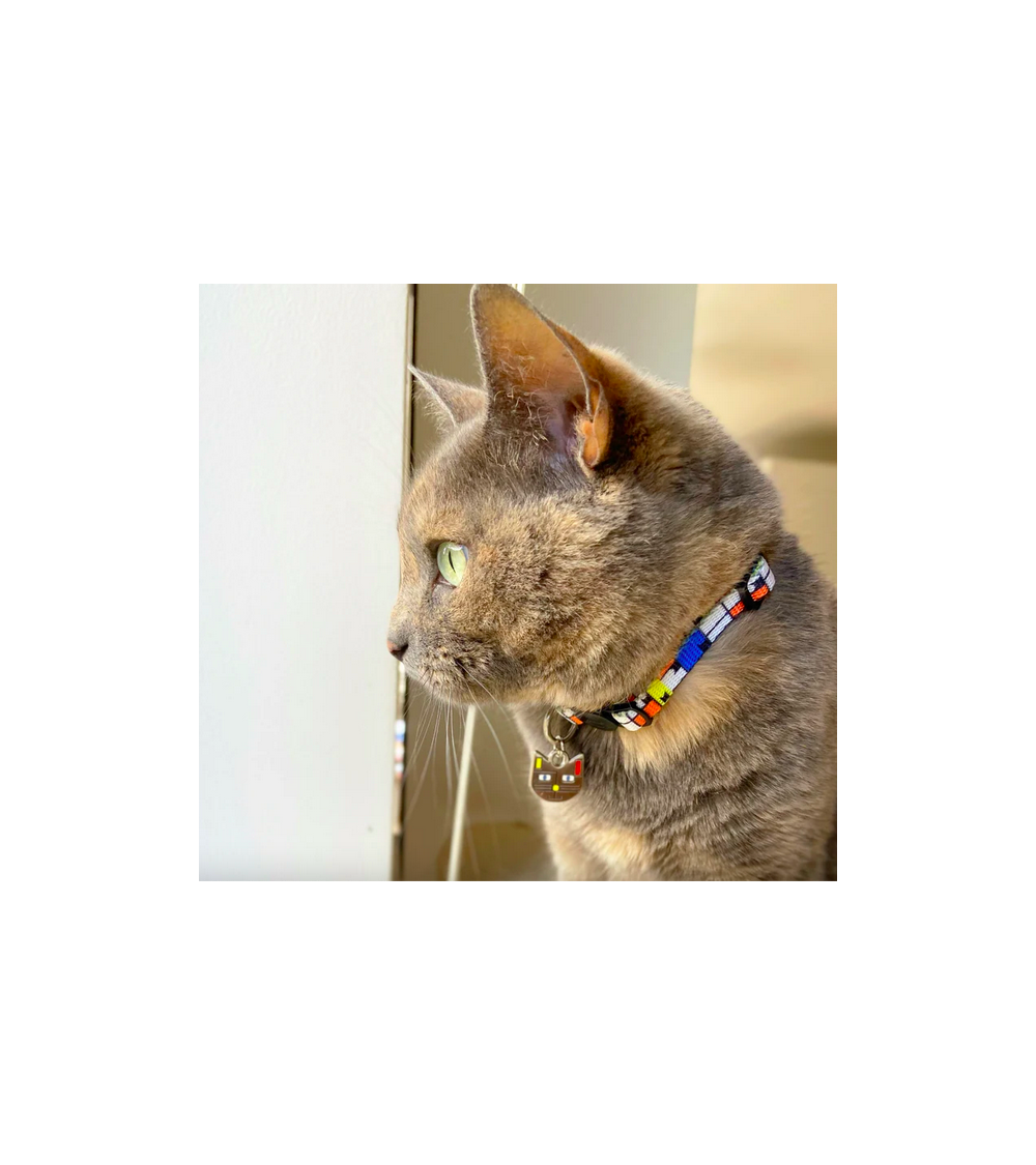 Katzenhalsband - Meowdrian Niaski geschenkidee schweiz kaufen