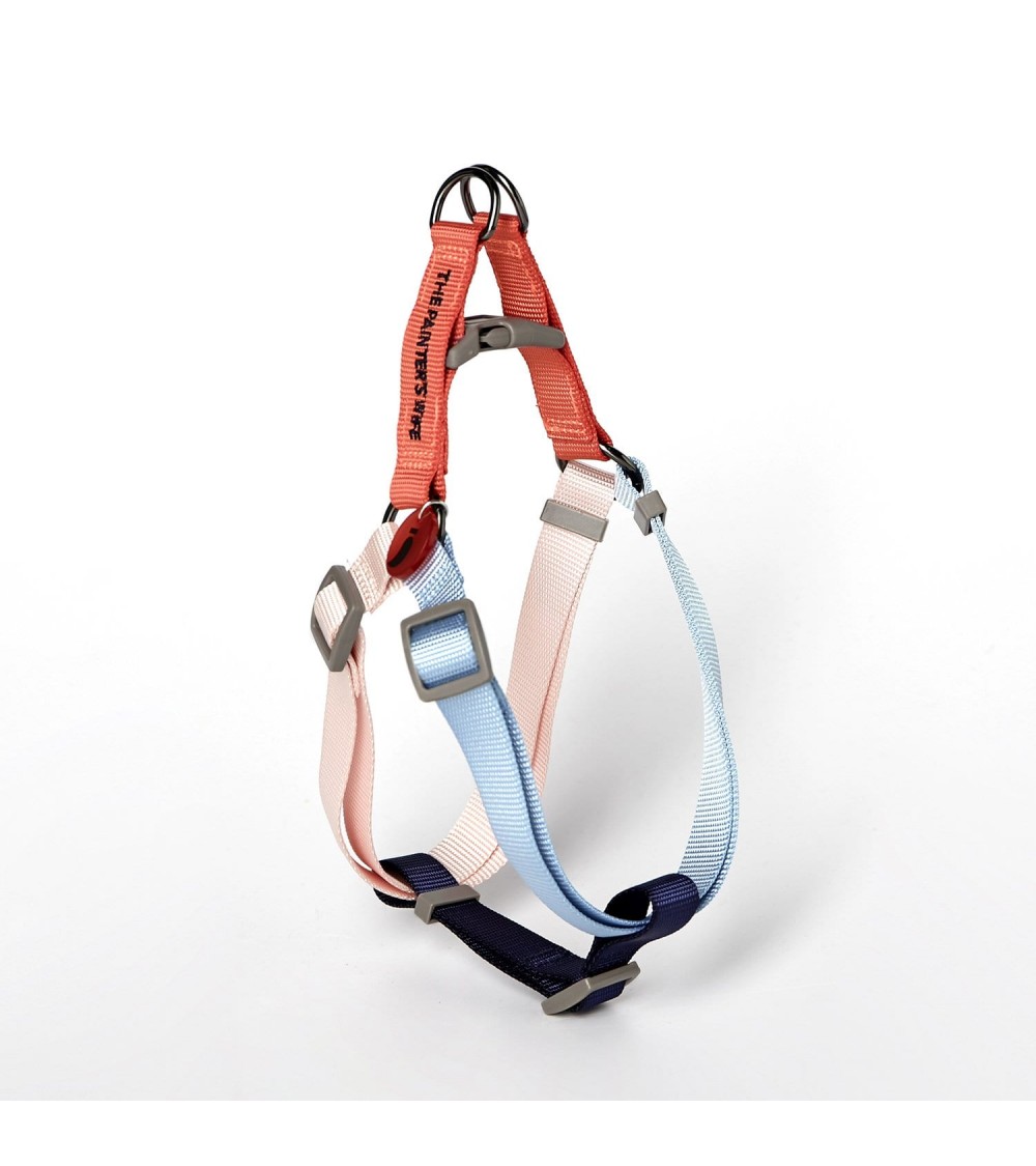 Dog Harness - Sonia - Vermilion and Cherry The Painter's Wife original gift idea switzerland