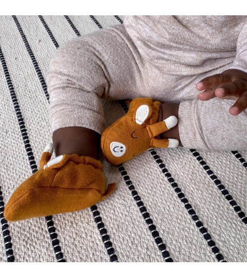 Chaussons pour bébé - Girafe Sophie Home idée cadeau original suisse