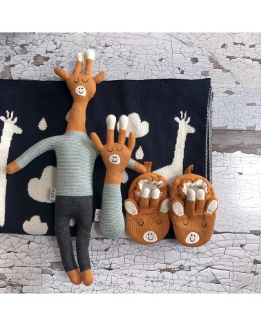 Chaussons pour bébé - Girafe Sophie Home idée cadeau original suisse