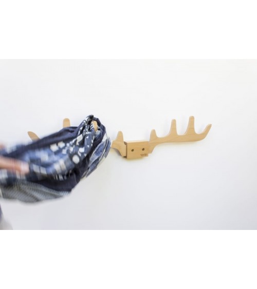 Merlin - Wandgarderobe aus holz Reine Mère Kitatori Schweiz kaufen