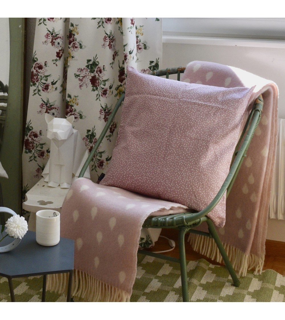 Cushion Cover - RAINY DAYS Pink Brita Sweden decorative accent throw pillows cases sofa original