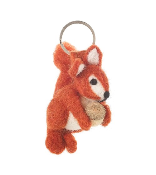 Porte-clés - Écureuil Felt so good Porte-clés design suisse original