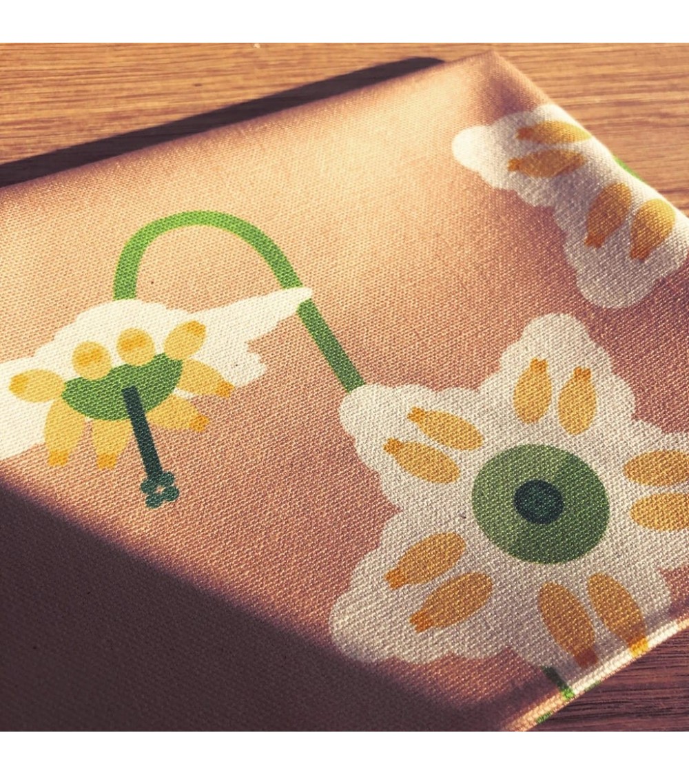 Fleurs - Serviette, torchon de cuisine Ellie Good illustration torchon vaisselle qualité serviette haut de gamme beaux essuie...