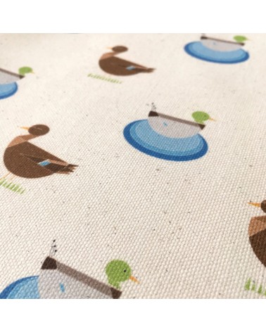 Mr & Mrs Mallard - Duck - Tea Towel Ellie Good illustration best kitchen hand towels fall funny cute