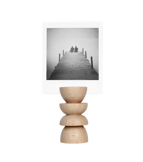 Grand Totem 4 - Porte-photo en bois 5mm Paper Objets de Décoration design suisse original