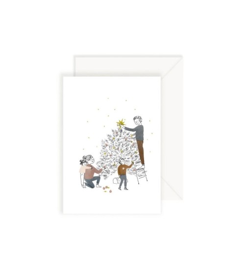 Greeting Card - Merry Christmas My Lovely Thing Greeting Card design switzerland original