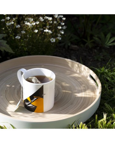Large Mug - Oriole Twenty Birds coffee tea cup mug funny