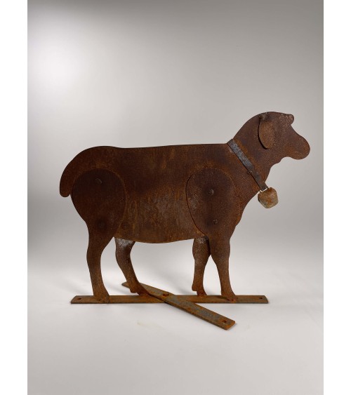 Sheep - Rusty metal garden sculpture Emil Neff outdoor garden decor terrace balcony
