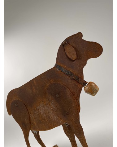 Sheep - Rusty metal garden sculpture Emil Neff outdoor garden decor terrace balcony