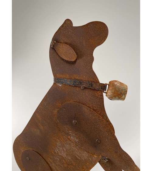 Sheep - Rusty metal garden sculpture Emil Neff outdoor garden decor terrace balcony