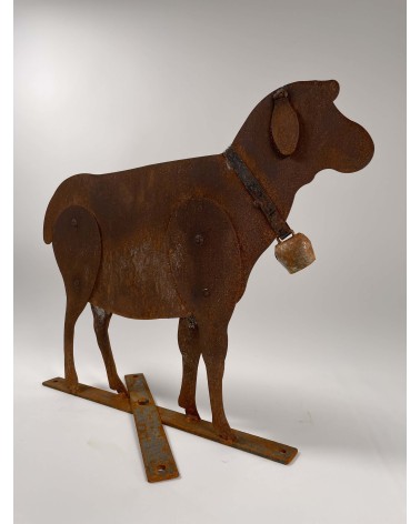 Sheep - Rusty metal garden sculpture Emil Neff outdoor garden decor terrace balcony