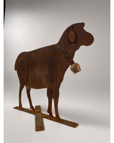 Sheep - Rusty metal garden sculpture Emil Neff outdoor garden decor terrace balcony
